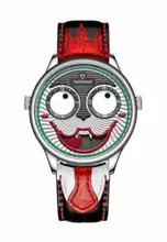 Silver, Black, Red, White, Green