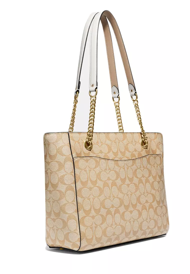 Coach on sale chain tote