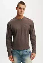 Washed Chocolate Waffle