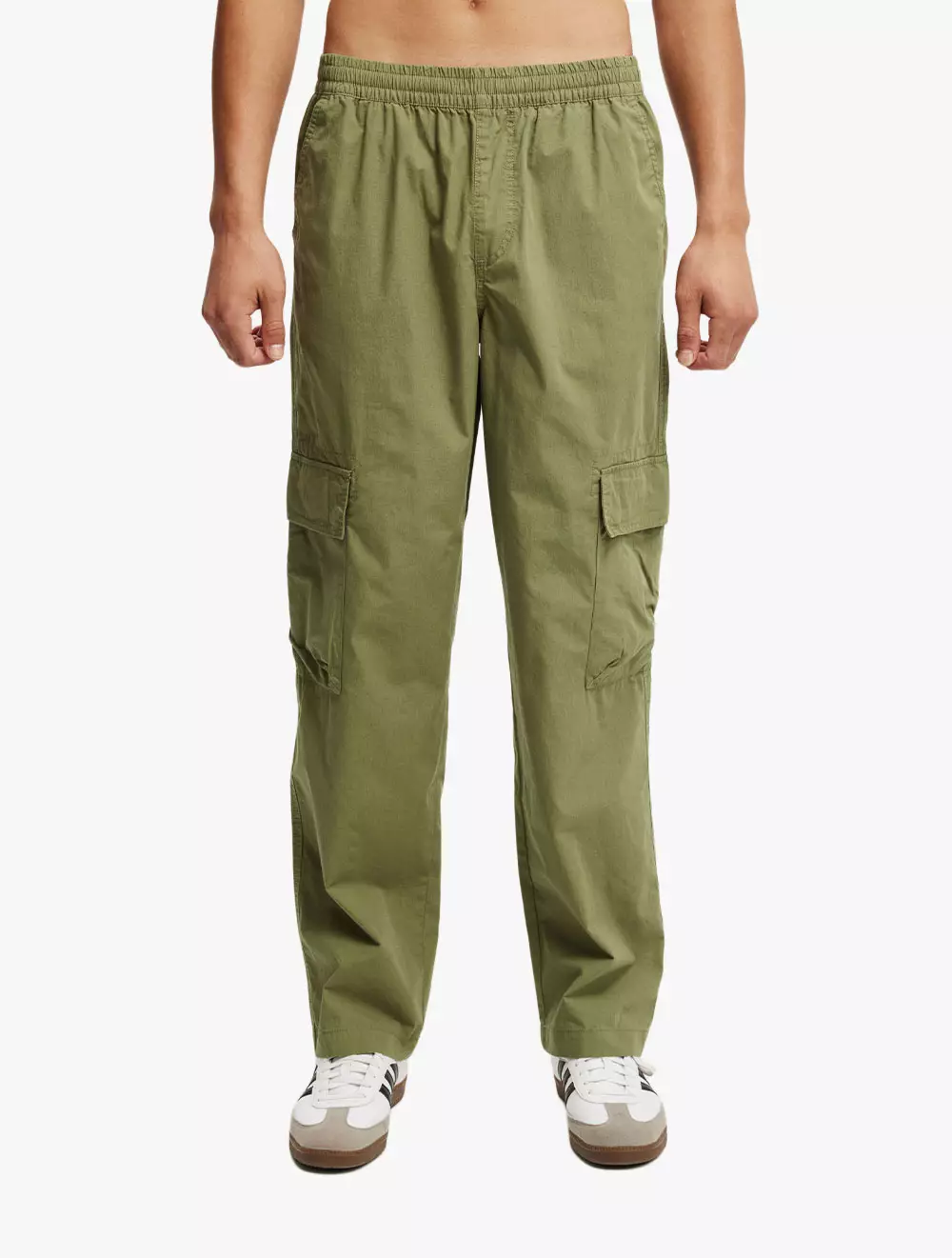 Cotton On - PANTS - Knox Baggy Cargo Pant - FOREST