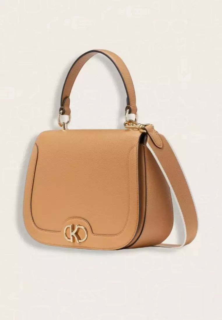 Kate Spade Kyla Top Handle Saddle Bag Classic Saddle