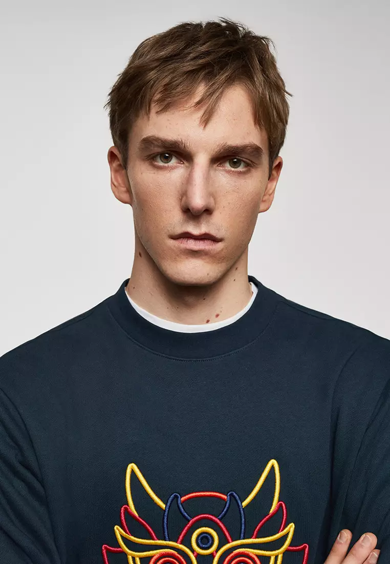 Mango space sweatshirt store