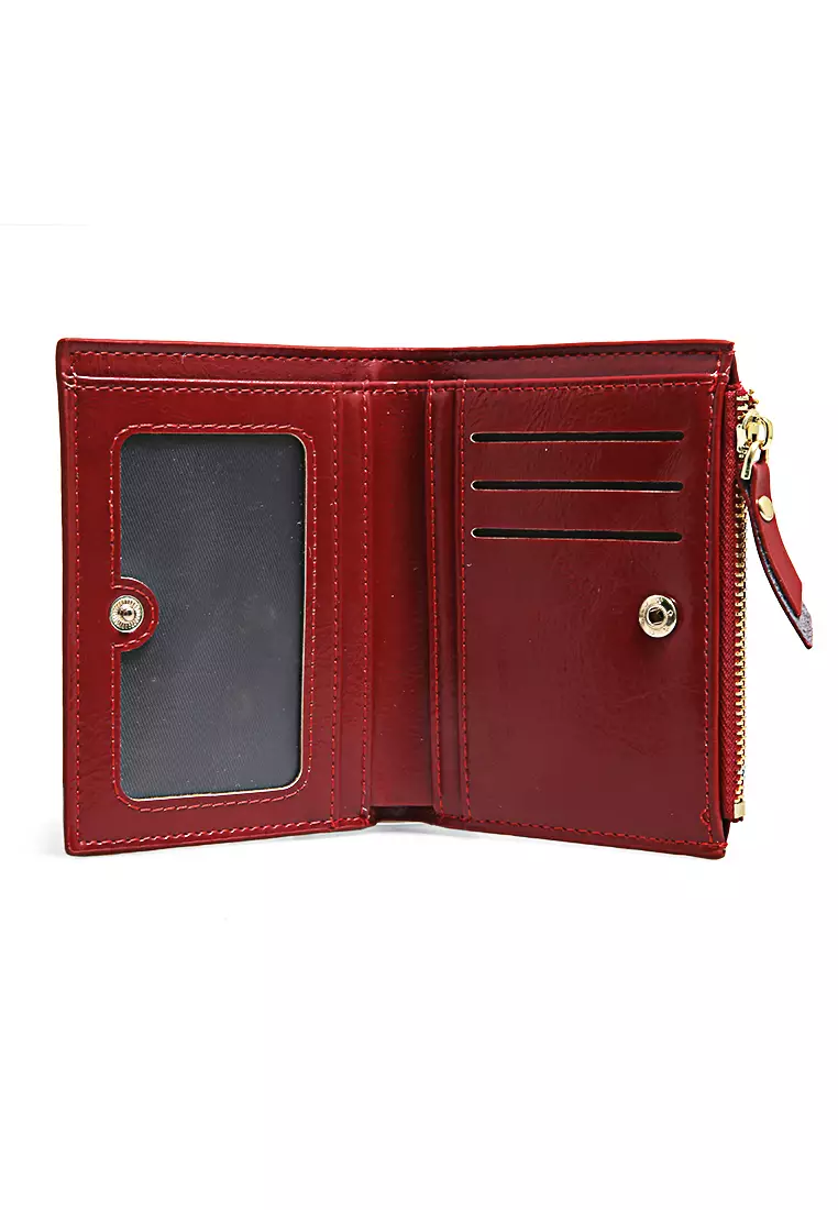 Mini Wallet Dompet Wanita Many Slot Coin Pocket Material Leather ORIGINAL