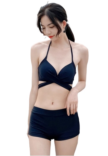 YG Fitness black (3PCS) Sexy Lace Bikini Swimsuit 65989US22241F4GS_1