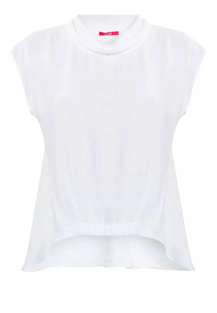 Latrice Cowl Neck Continuous Sleeve Top