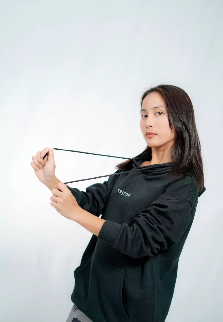 Fresh Ease Tritoni Nylon Blend Hoodie