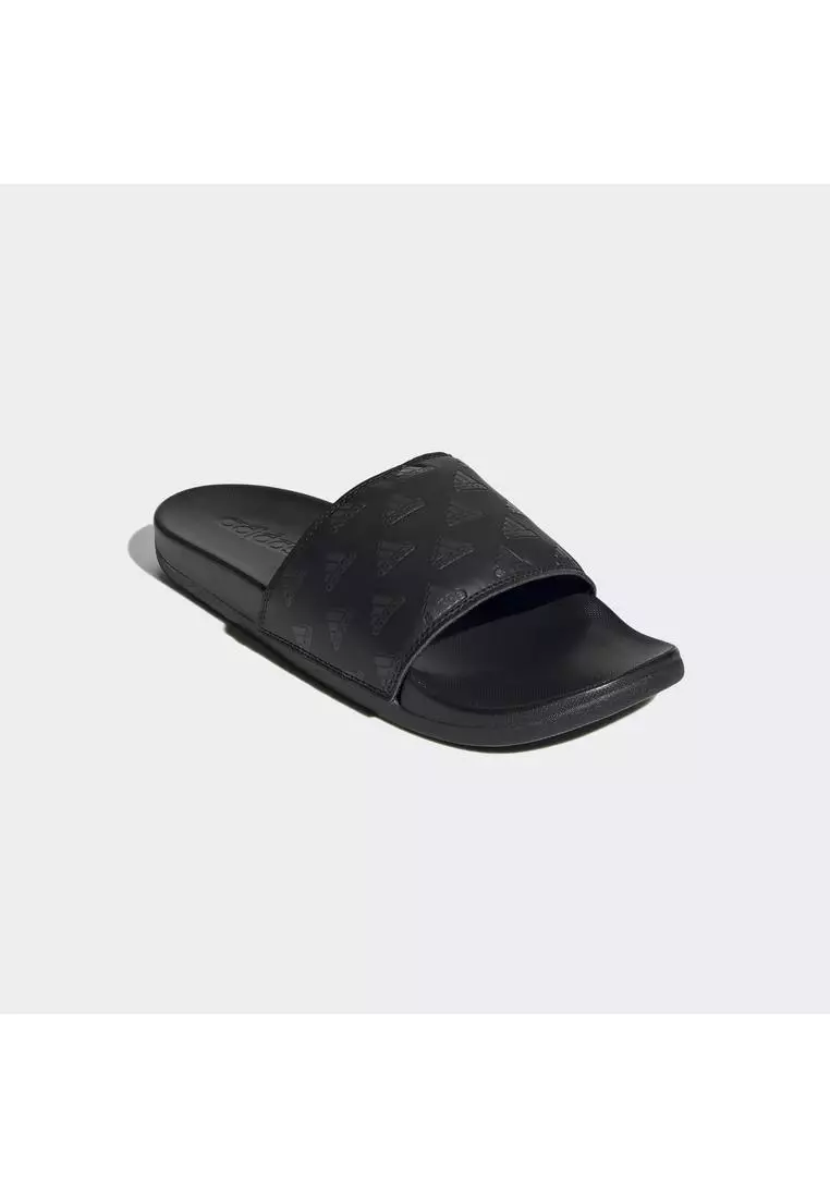 Adilette slides sale all black