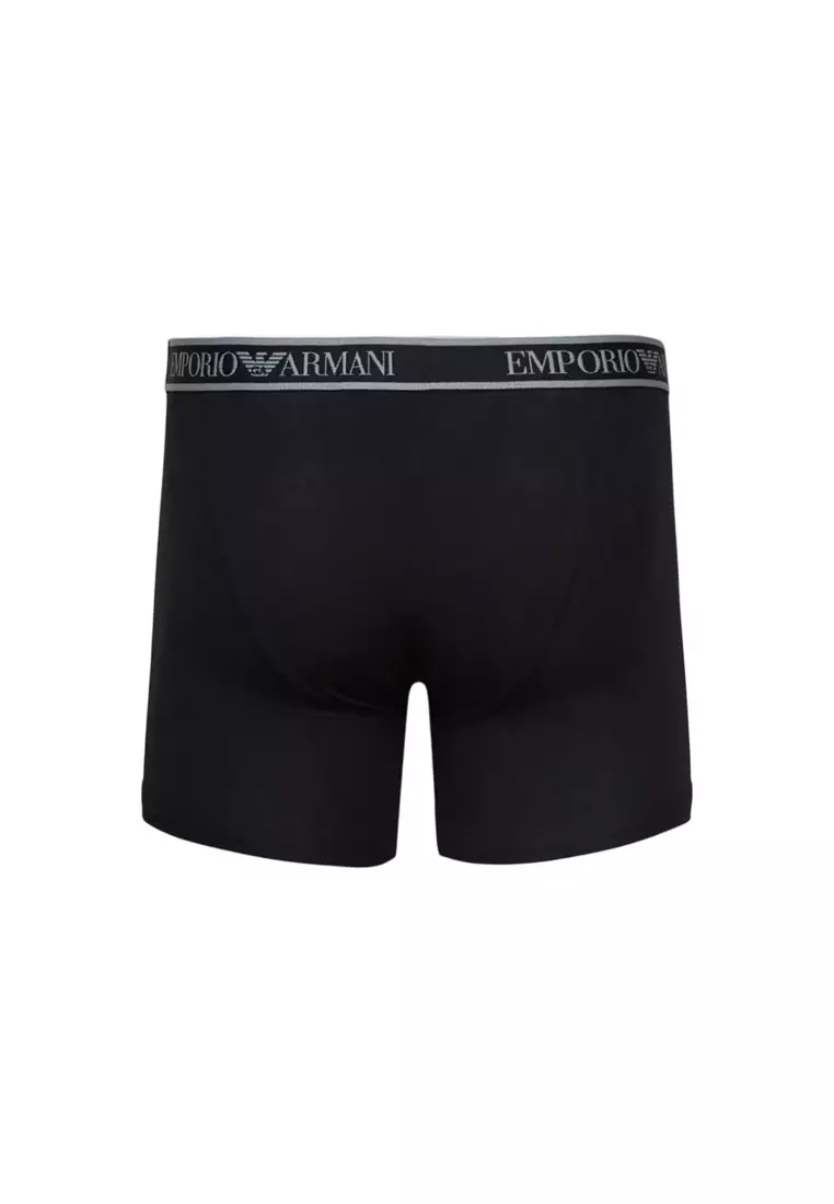 Buy Emporio Armani Men's 3-Pack Boxer Briefs in Black EM000261 AF20669 ...