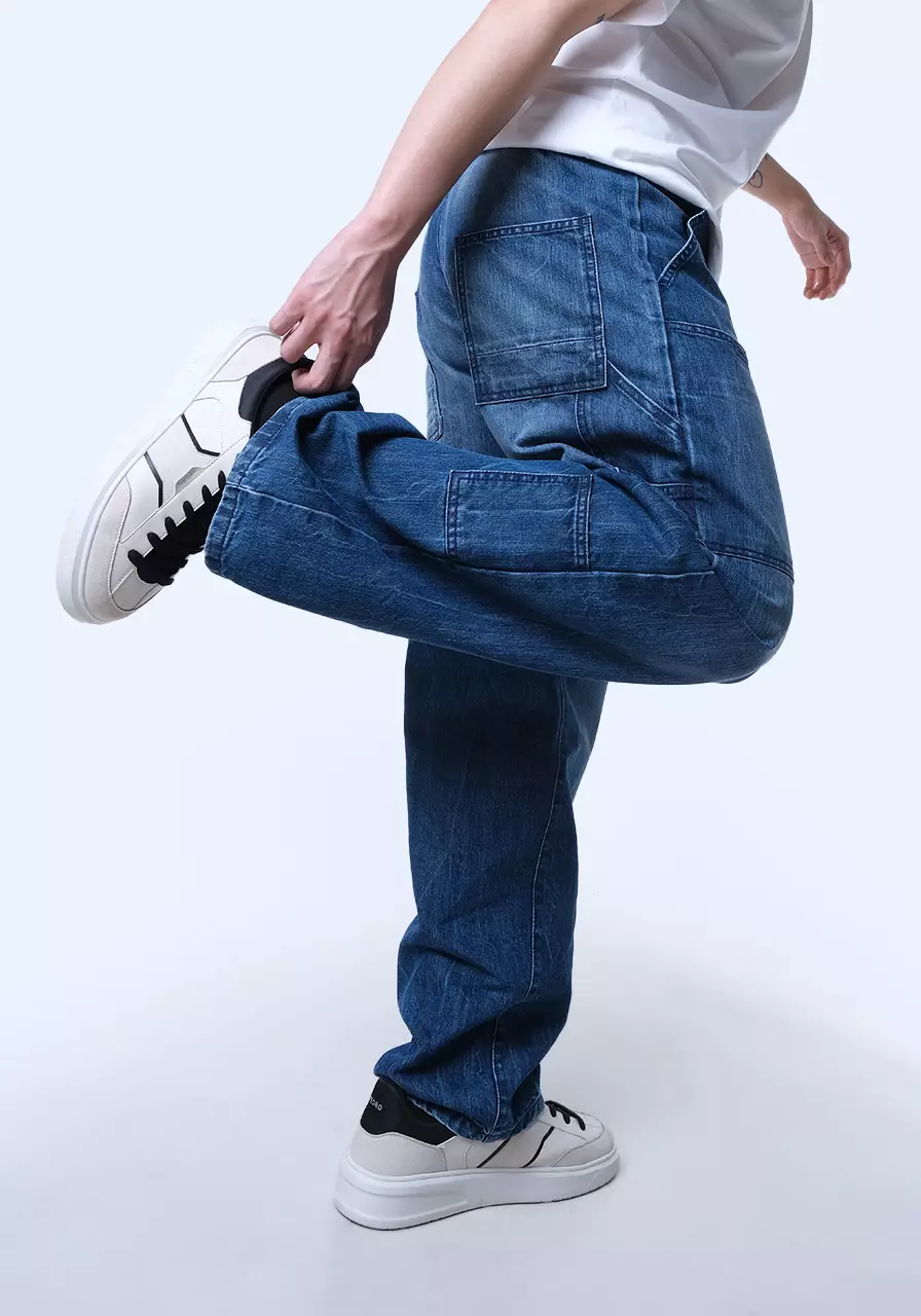 Celana Jeans Carpenter Mason Dark Blue