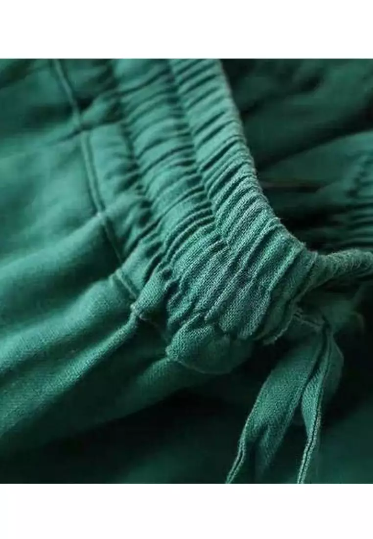 Big Size Cotton-flax Casual Pants RZ9020