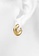Bullion Gold gold BULLION GOLD Solid Jane Hoop Gold Earrings F5F47ACAA13A0DGS_3