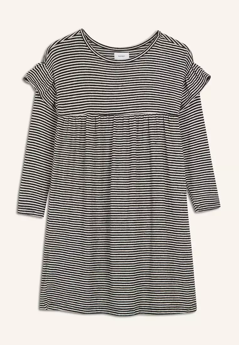 Buy Old Navy Plush-Knit Ruffle-Trim Swing Dress for Girls 2026 Online |  ZALORA Philippines