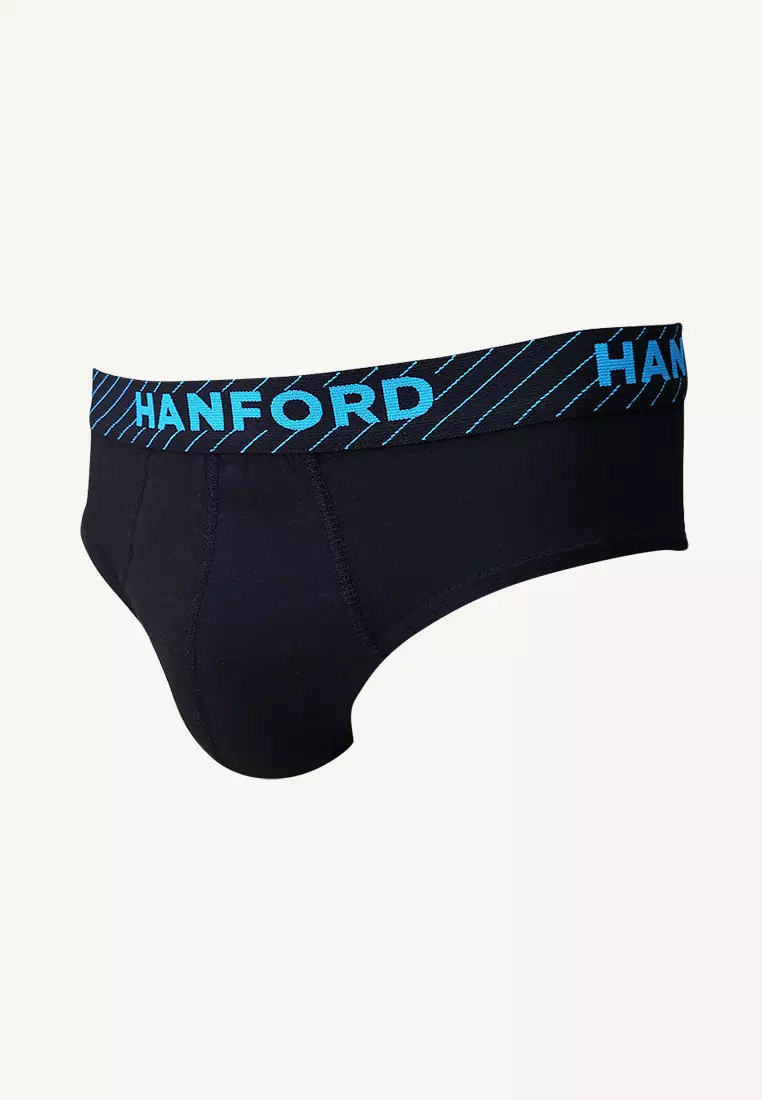 Regular Cotton Men's  Briefs Oblique - Assorted (3in1 Pack)