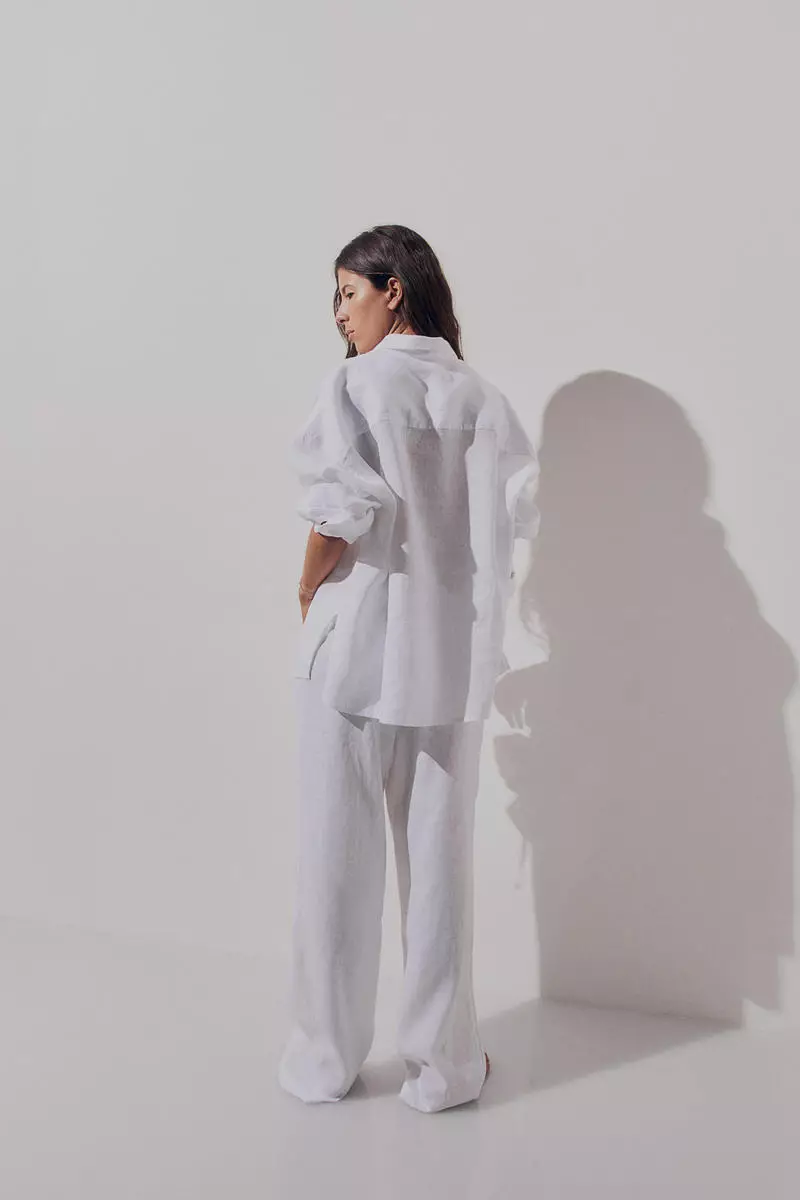Oversized linen shirt