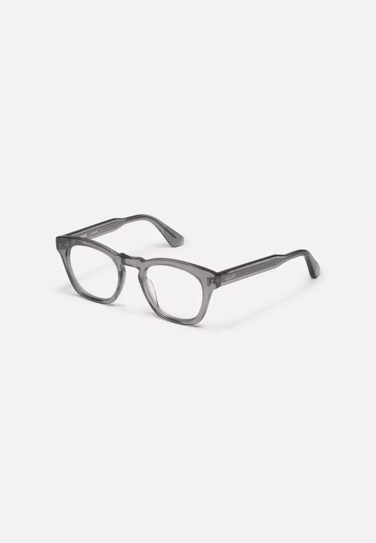 QUAY Bow Tie Optical Eyeglasses - Grey