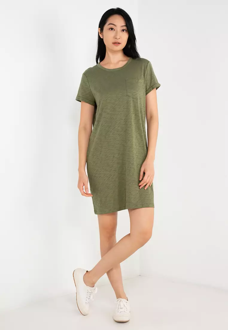 Buy GAP Pocket T Shirt Dress 2024 Online ZALORA Singapore