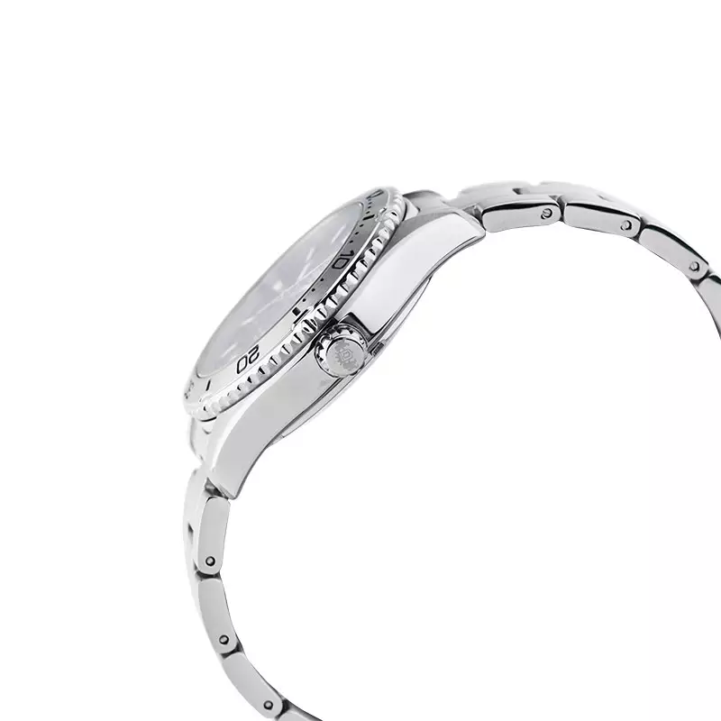 Jam Tangan Pria Orient Mako 40 RA-AC0Q01B Automatic Men Black Dial Stainless Steel Strap