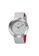 NOVE silver NOVE Streamliner Swiss Made Quartz Leather Watch for Men 46mm White Silver A002-01 52153AC9616B1CGS_2