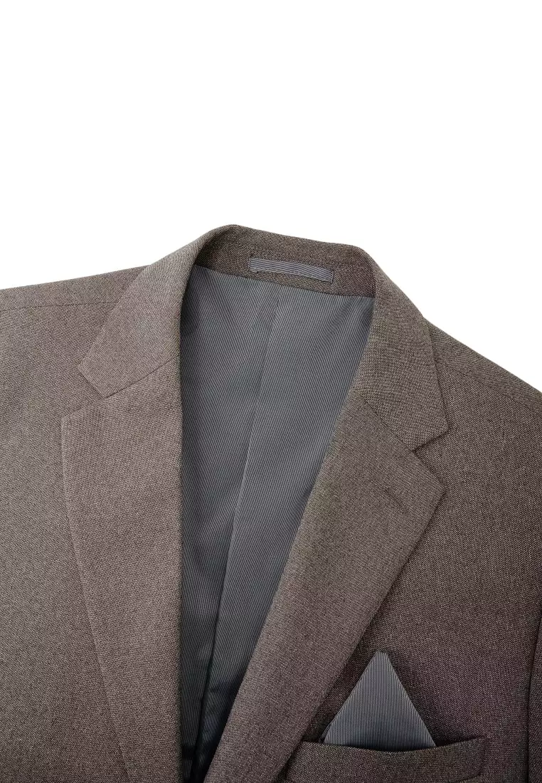 G2000 Teflon Stain-Resistant & Easy Care Smart Fit Twill Suit Blazer