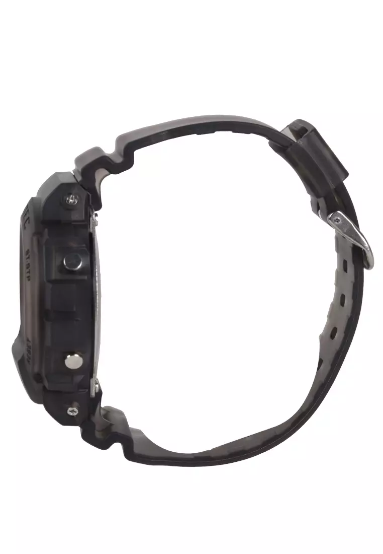 Digitec - Jam Tangan Pria - Transparent Black - Resin Strap - DG5098-C