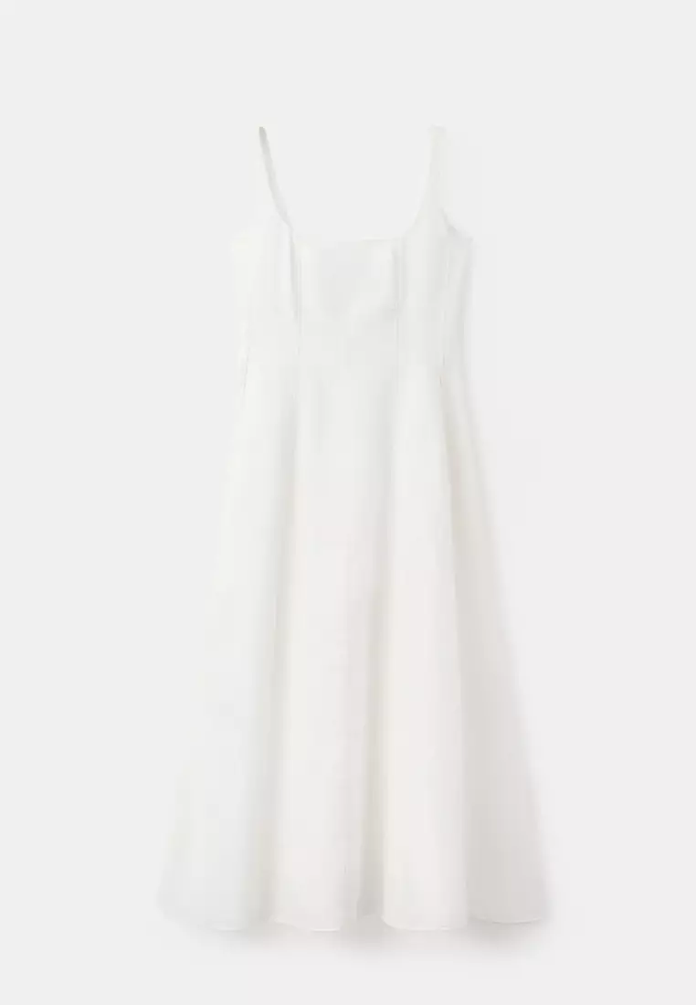 A-Line Linen Dress
