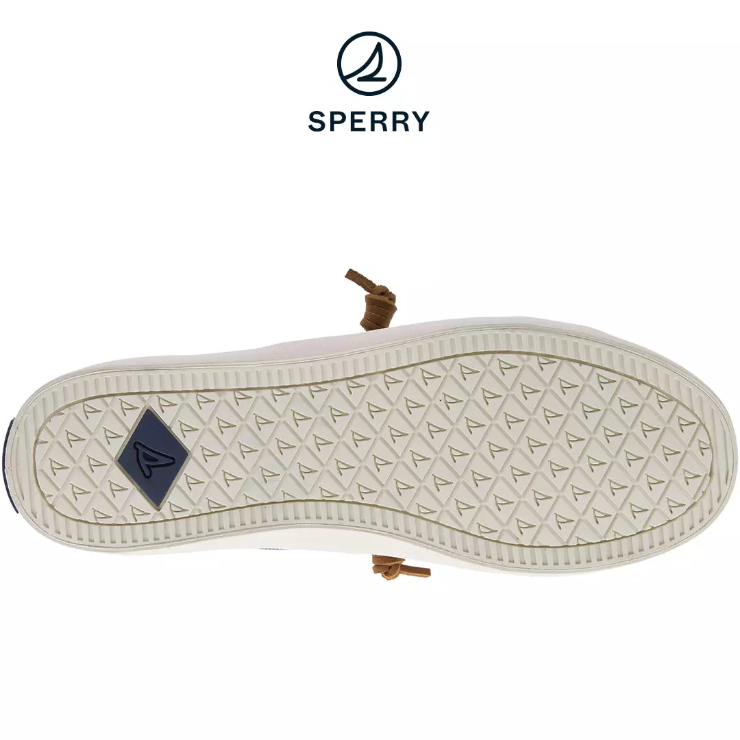 Women's Crest Vibe Washable Leather Sneakers - Navy (STS82400)