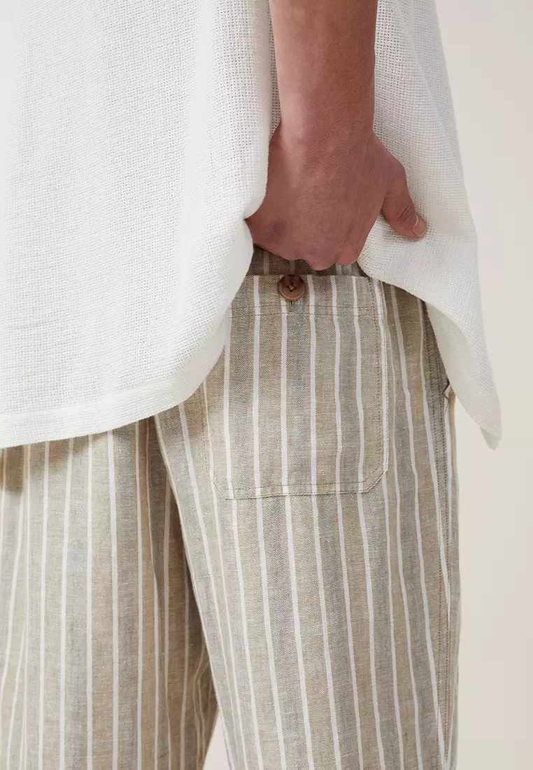 Buy Cotton On Linen Pants Online ZALORA Malaysia