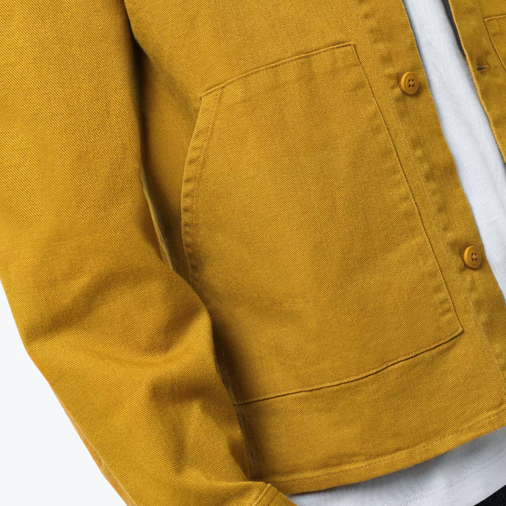 CELCIUS Collar Jacket LIN001642C Mustard