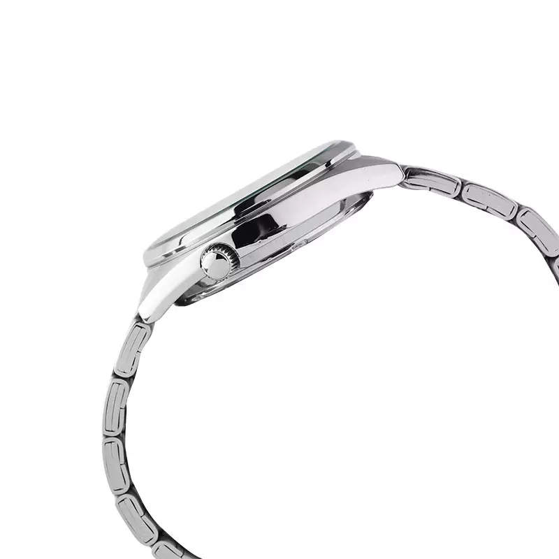 Jam Tangan Unisex Alba Active AG8M41X1 Tangerine Gelato Series Yellow Patterned Dial Stainless Steel Strap