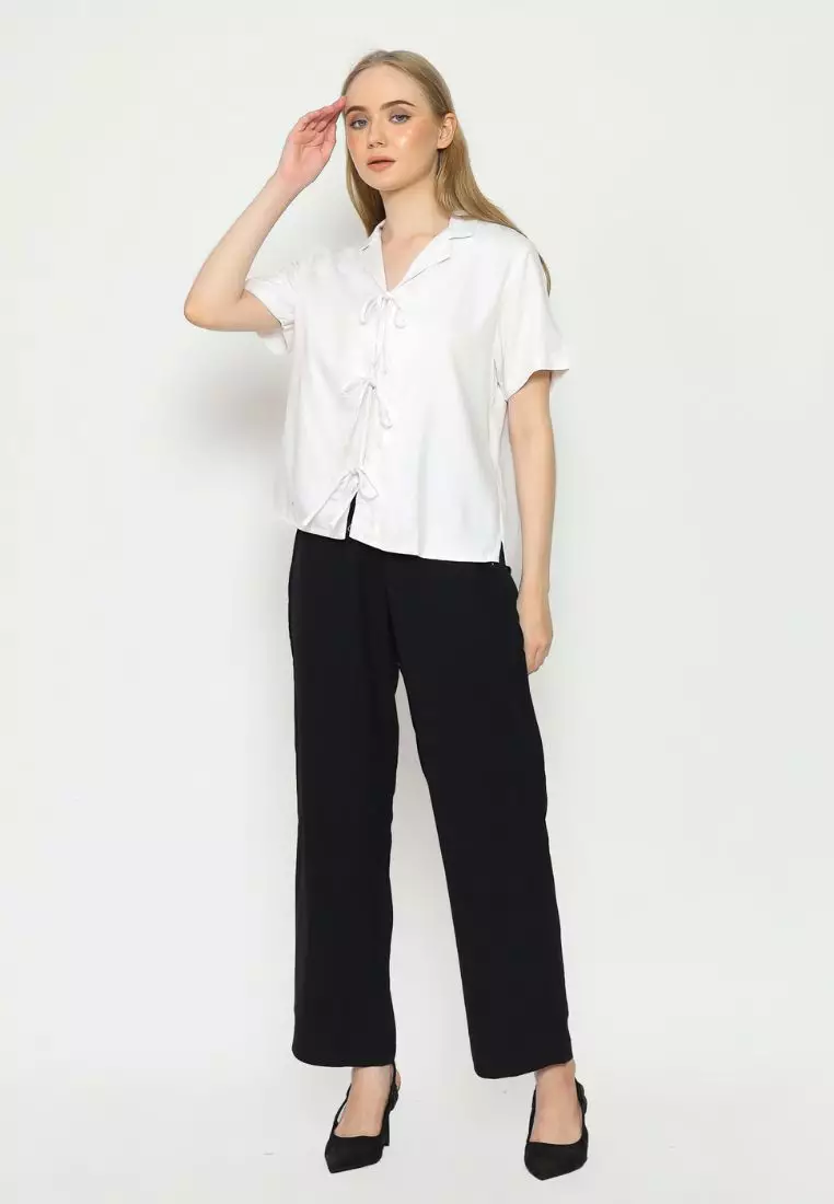 Urban Exchange Nicky Blouse White