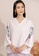 Lubna purple Cotton Batwing Sleeve Kurung Set DEC95AACE2F0A0GS_2
