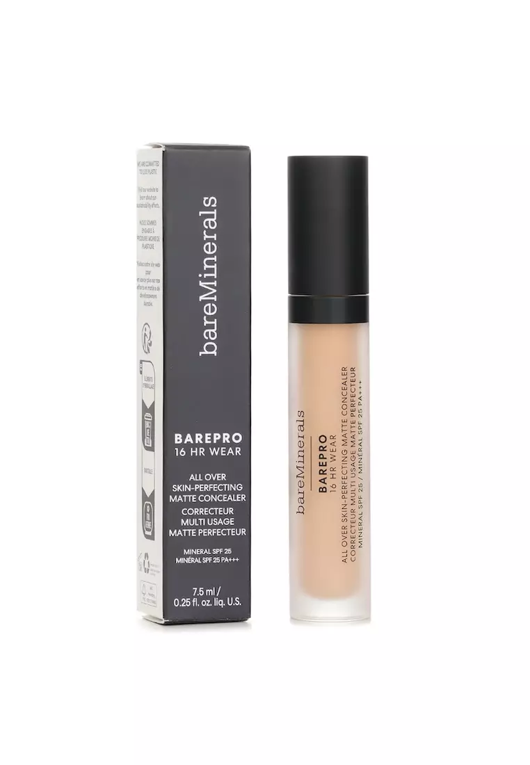 BAREMINERALS - Barepro 16HR All Over Skin-Perfecting Matte Concealer Mineral SPF 25 - # Light 200 Neutral 7.5ml