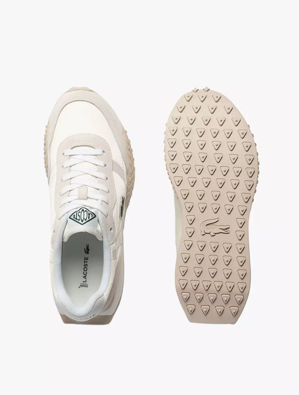 Men's L-Spin Evo Leather Sneakers - White