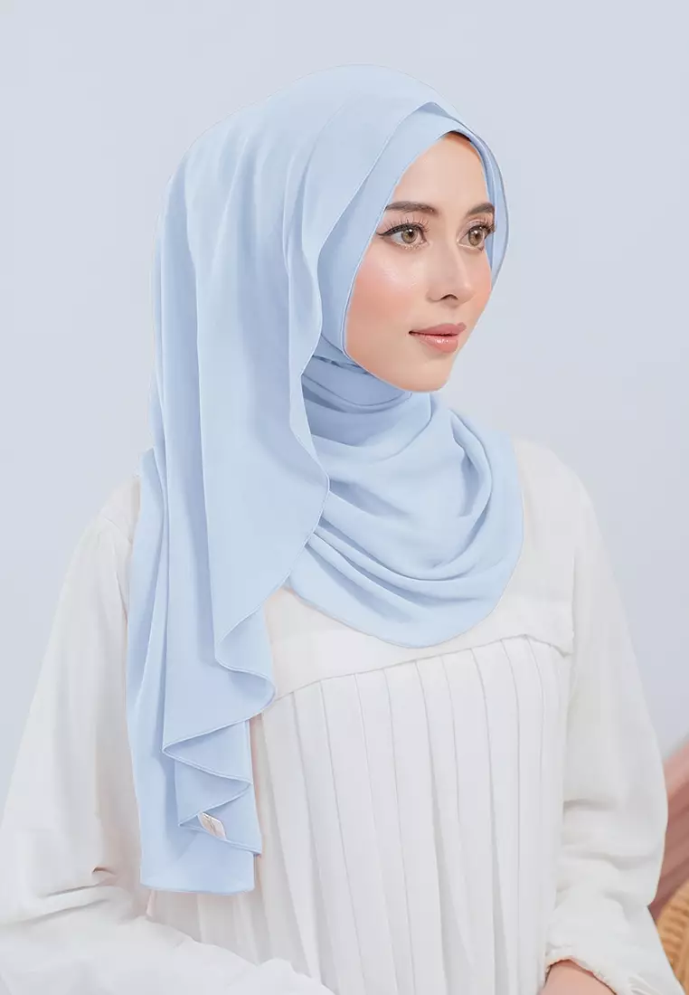 HIJAB INSTAN LUBNA - BABY BLUE
