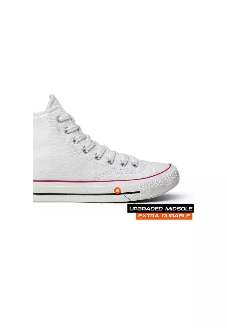 Sepatu Kasual Prayerkids 87's Premium Hi Reborn Off White - Unisex