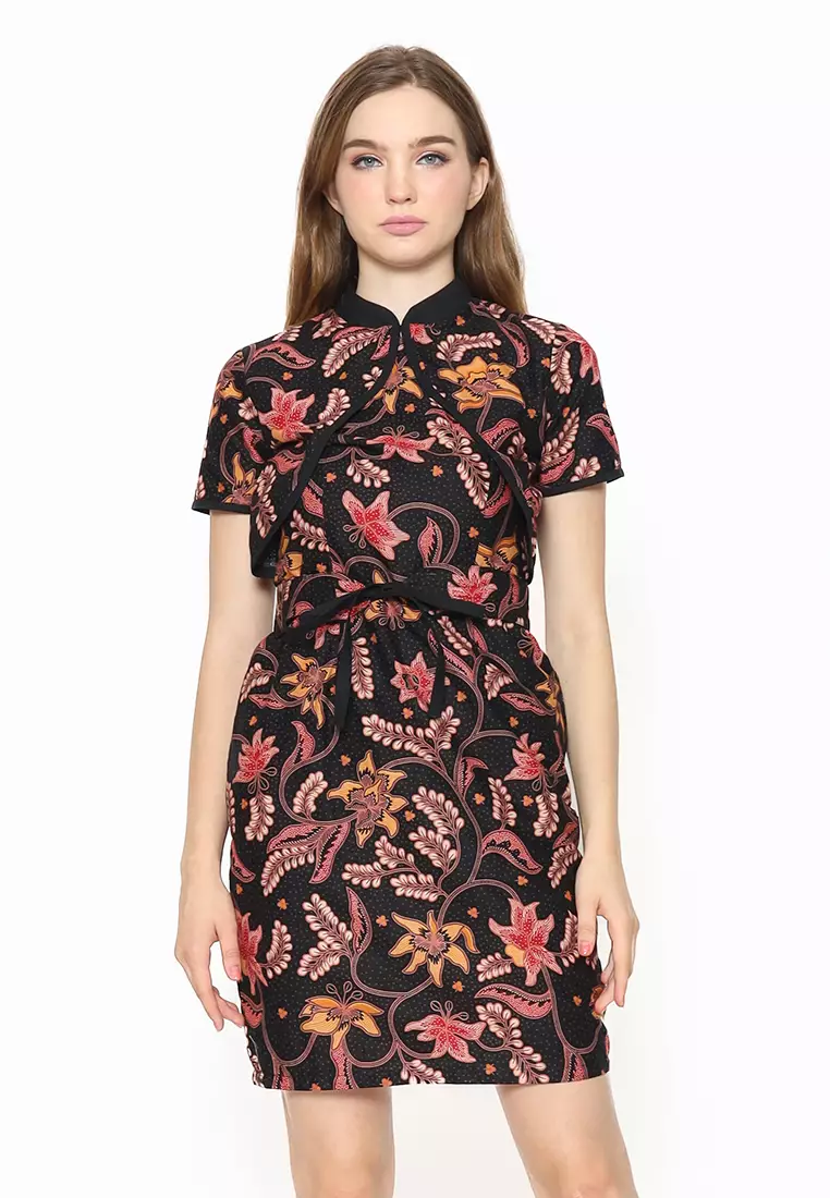 Hadinata Batik Wanita Dress Furing Mayang Maheswara