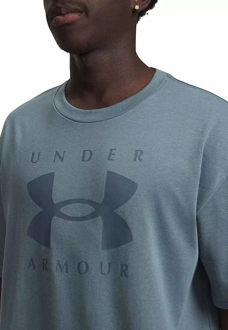 Heavyweight Oversized Branded Short Sleeve Tee