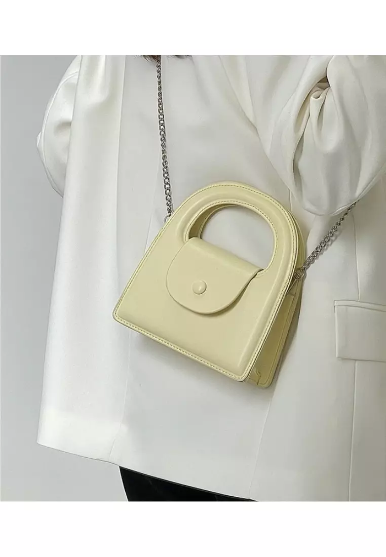Tiny Alessha Yellow Mini Sling Crossbody Bag