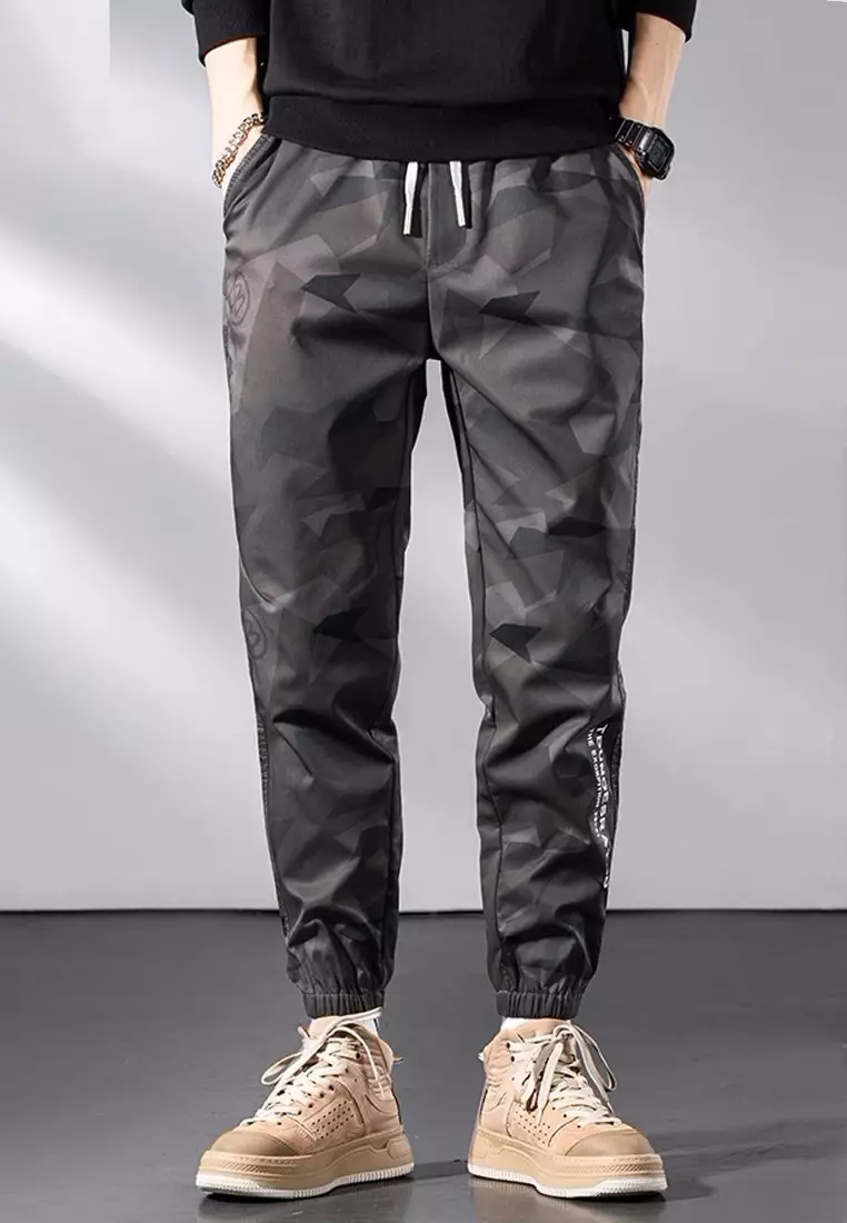 Camo Skinny Jogger Pants