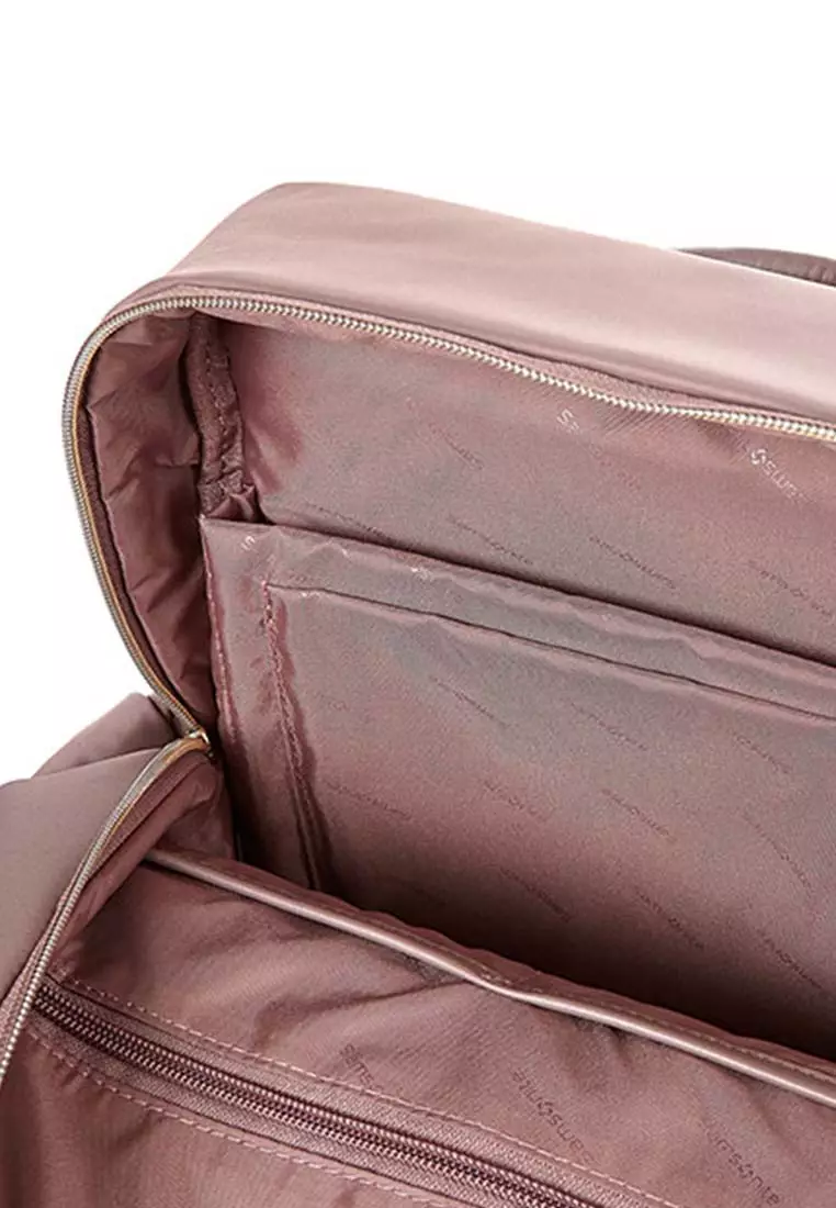 PRUDENCE ECO BACKPACK 14.1" STRAP ANTM - ROSE TAUPE