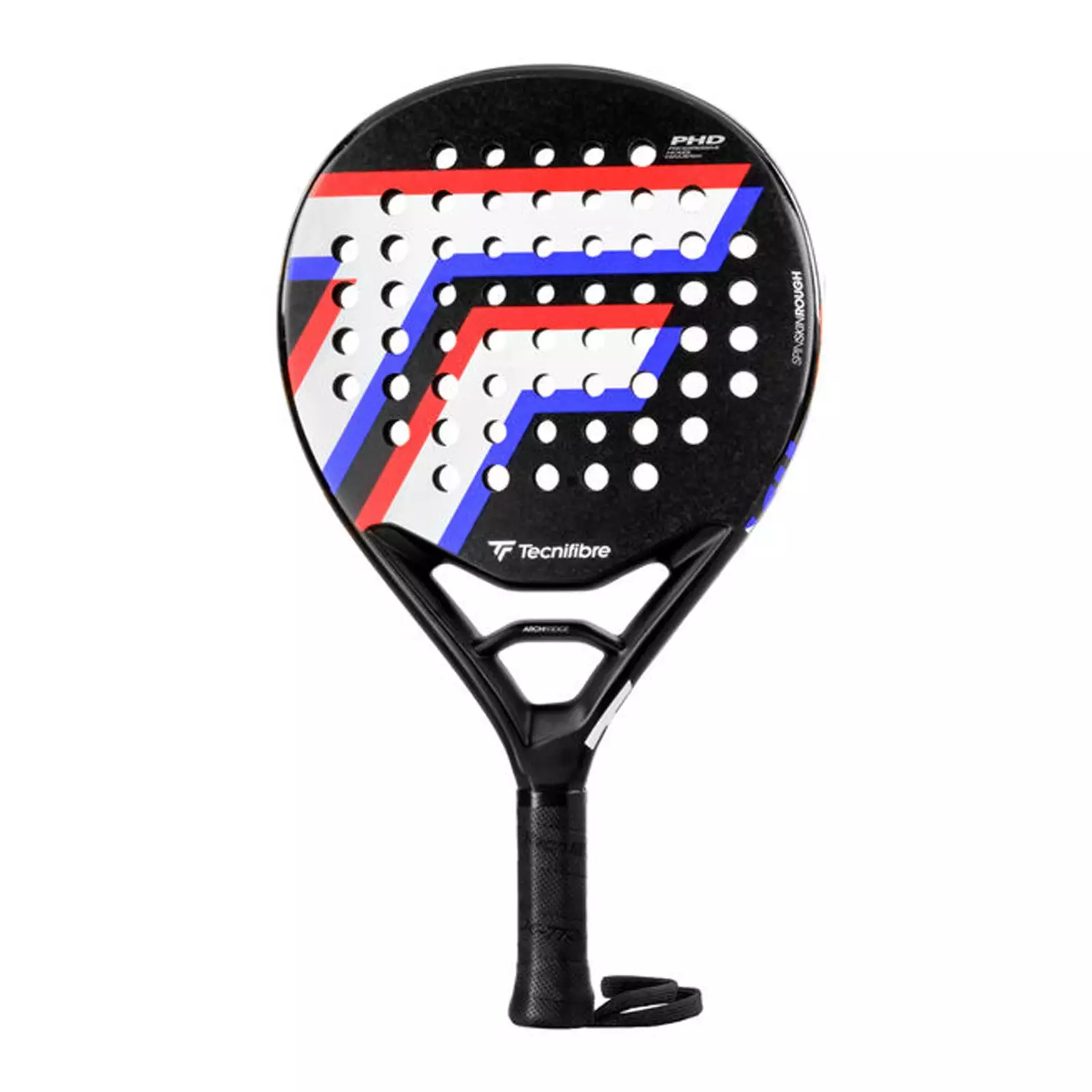 Raket Padel TECNIFIBRE Wall Master 365 PHD 365-370G Black White