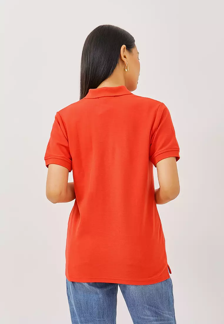 Brianna Red Polo T-Shirt (G.7424)