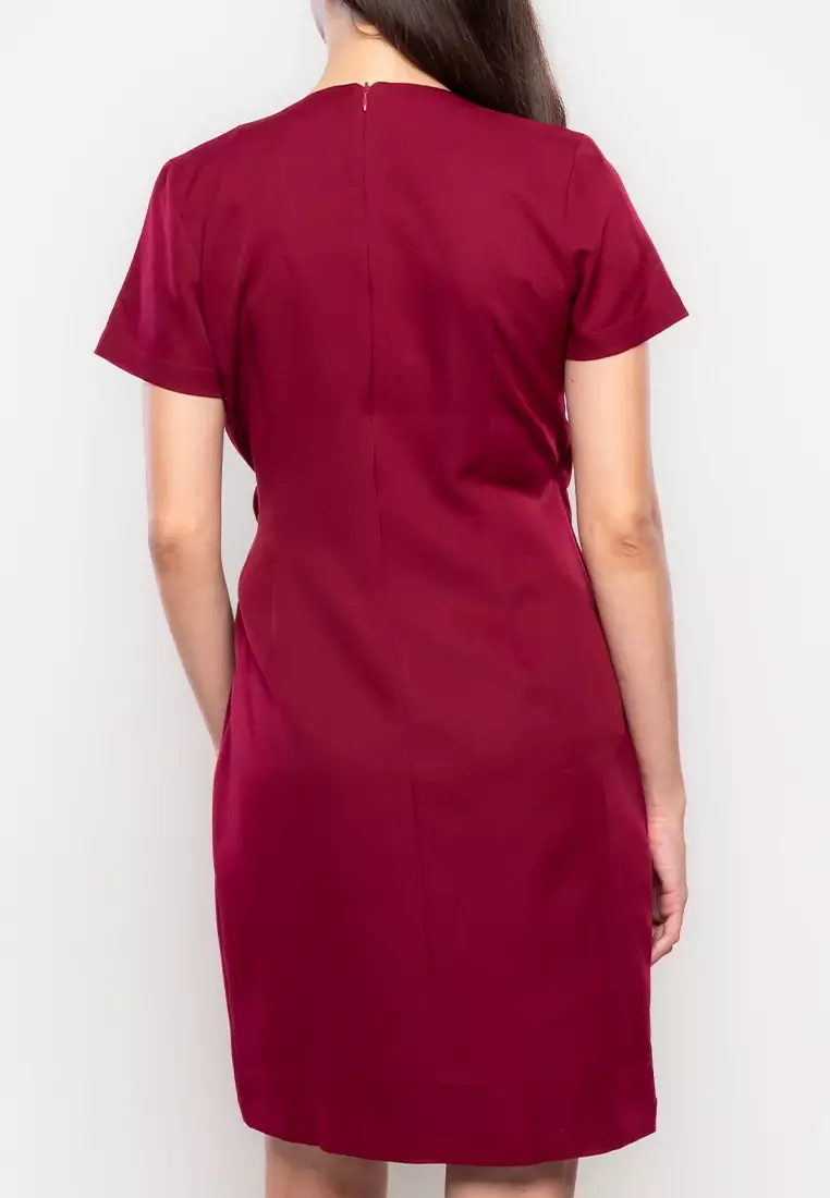 Alexanne Wrap Dress with Adjustable Waist Detail