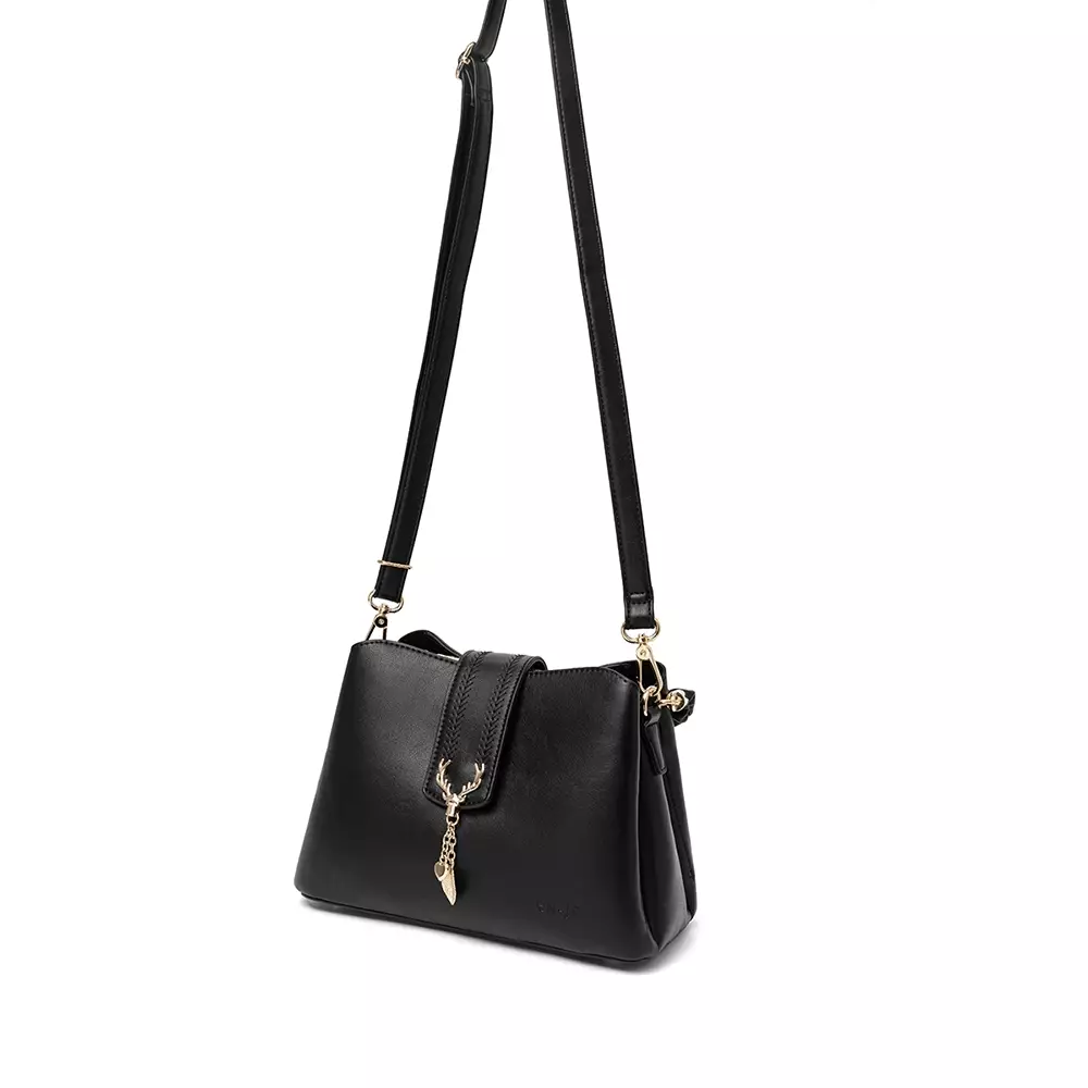 En-ji Sassi Handbag  - Black
