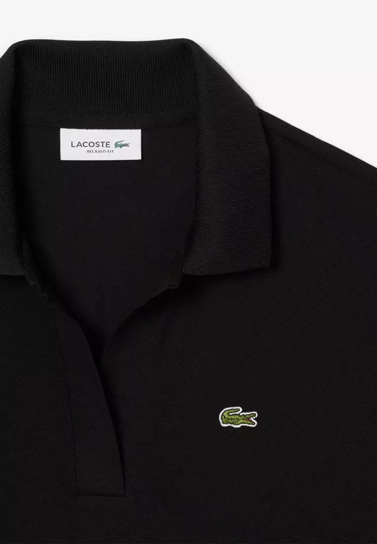 Relaxed Fit Fluid Piqué Polo Shirt