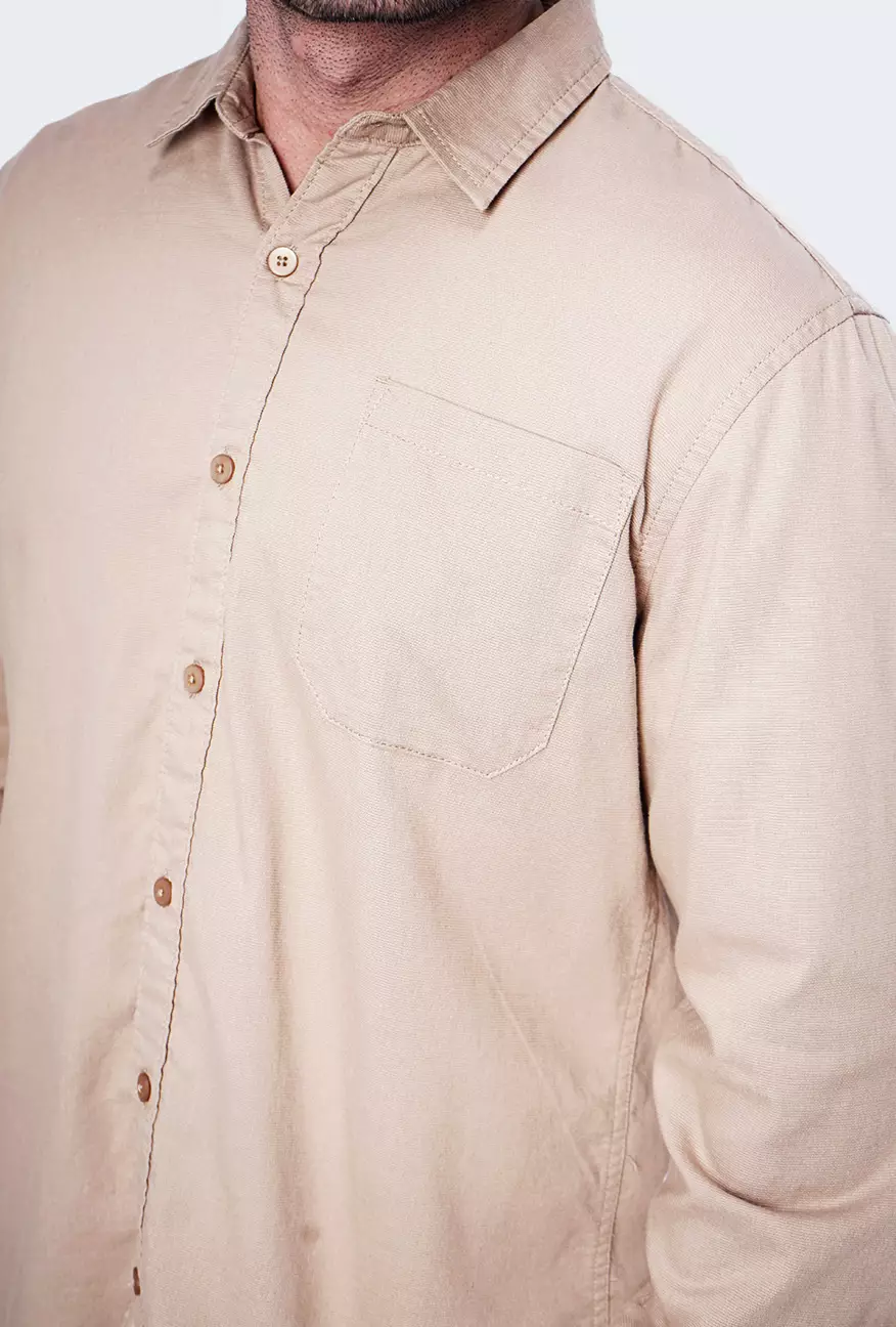 Kemeja Pria Ottoman Cream