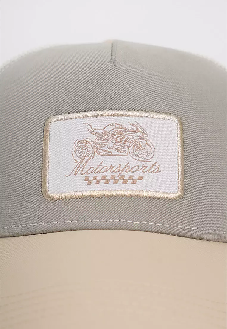 Trucker Cap with Applique Patch