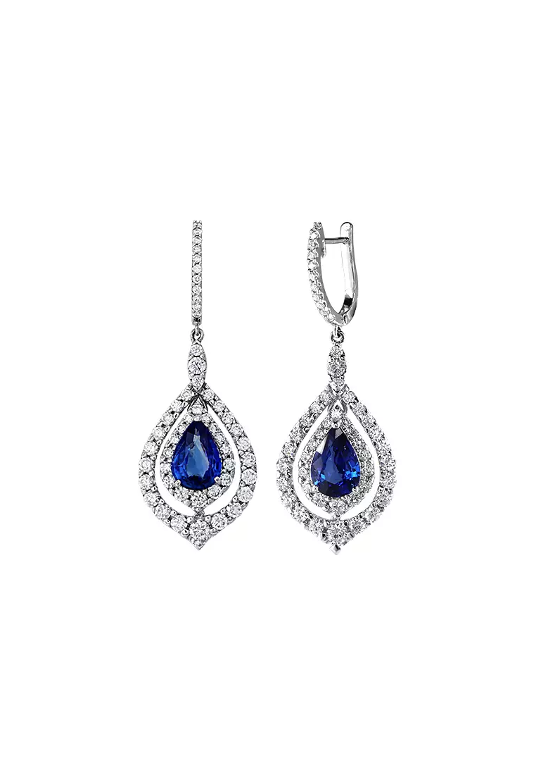 Clarice Sapphire Earrings