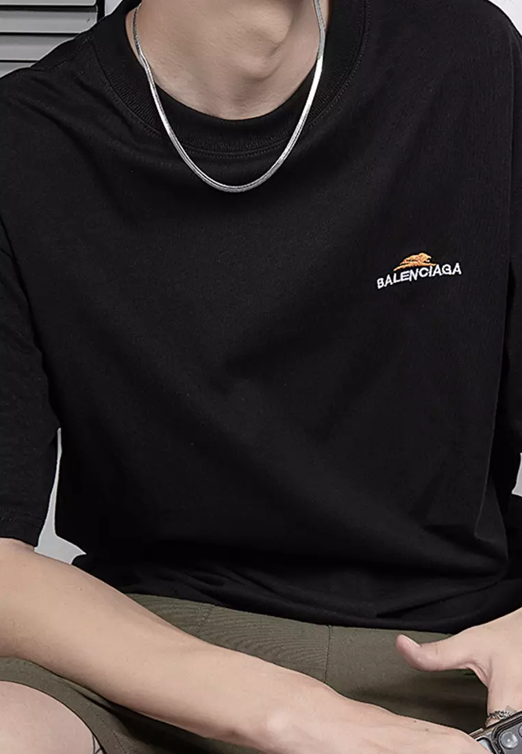 Kalung Pria Wanita Titanium Snake Bone Style Anti Pudar Fashion Cool silver color