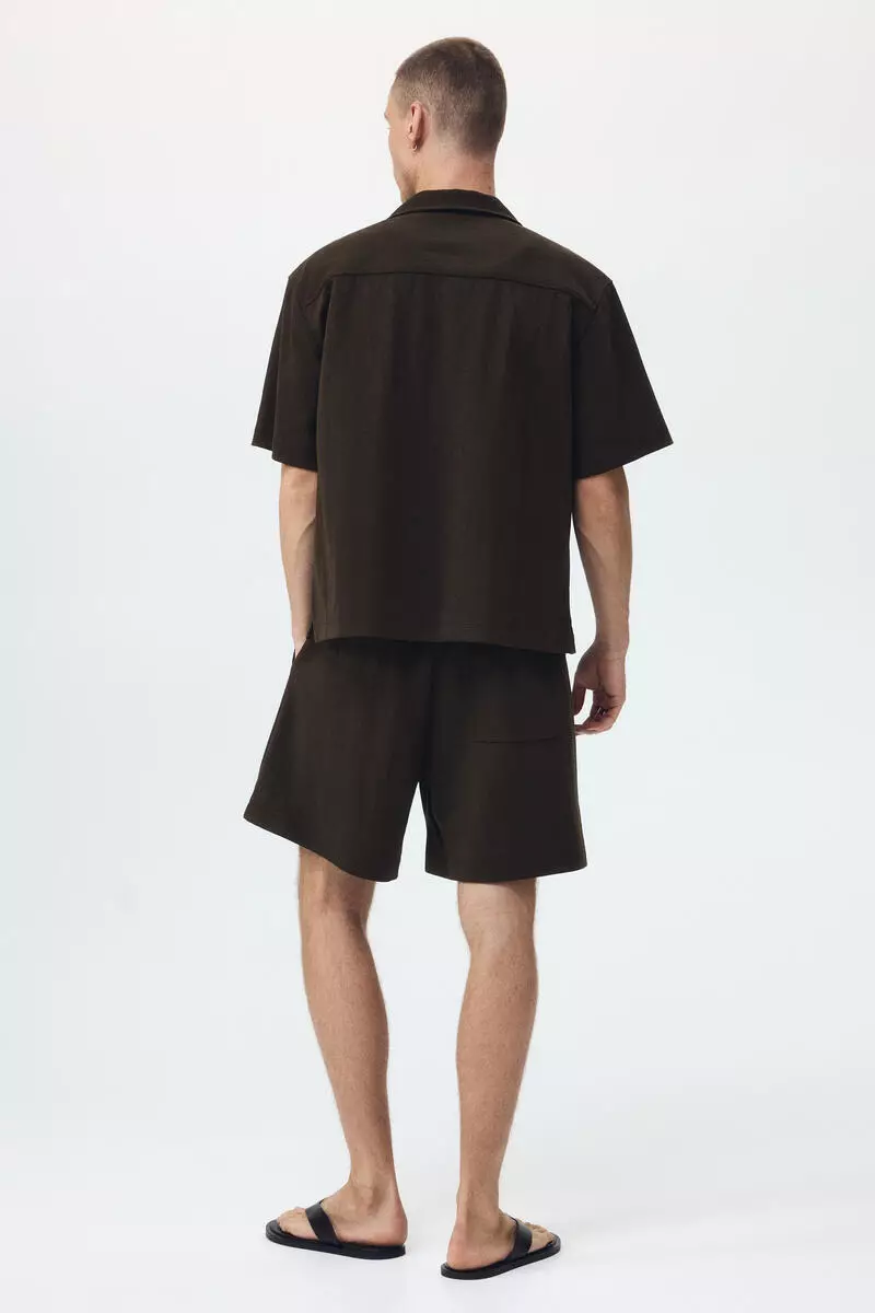 Relaxed Fit Interlock shorts